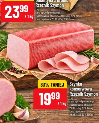 Szynka konserwowa Olewnik promocja w POLOmarket