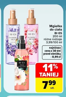 Mgiełka do ciała Bi-es promocja w Carrefour