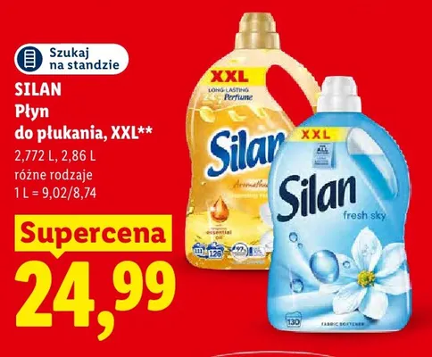 Płyn do płukania Silan Aromatherapy XXL promocja w Lidl