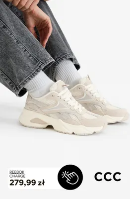 Buty sportowe Reebok Charge promocja w CCC