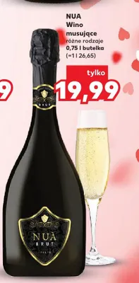 Wino musujące różne rodzaje promocja w Kaufland