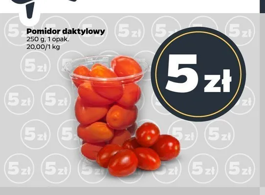 Pomidor daktylowy promocja w Netto
