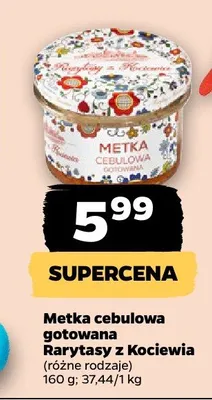 Metka cebulowa gotowana Rarytasy z Kociewia (różne rodzaje) promocja w Netto