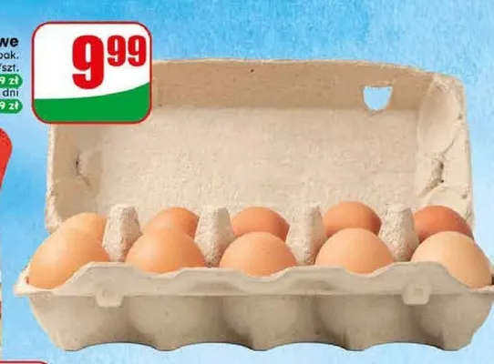 Jaja świeże ściółkowe promocja w Dino