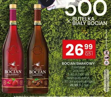 Bocian smakowy Kawówka Biały promocja w Twój Market