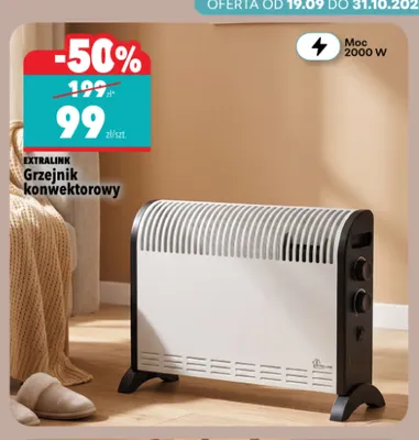 Grzejnik konwektorowy Extralink promocja w Biedronka Home