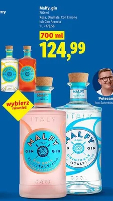 Gin Malfy Rosa promocja w Lidl