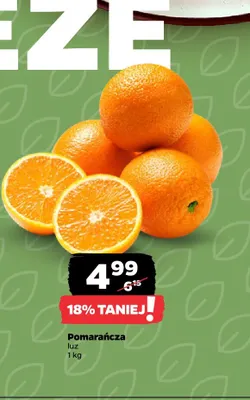 Pomarańcze promocja w Netto