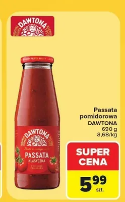 Passata pomidorowa Dawtona promocja w Carrefour