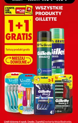 Pianka do golenia Mach3 promocja w Biedronka