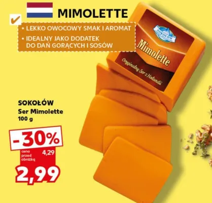 Ser Mimolette promocja w Kaufland
