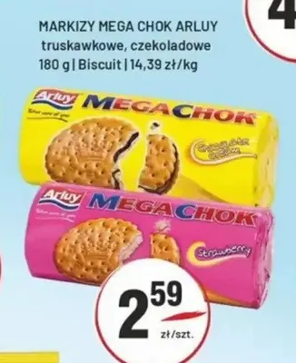 Markizy Mega Chok Arluy czekoladowe promocja w Sedal