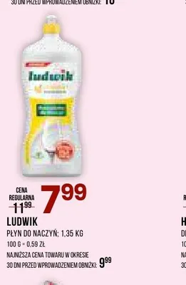 Płyn do naczyń Ludwik promocja w Drogerie Natura