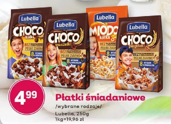 Płatki śniadaniowe Lubella promocja w Bliski