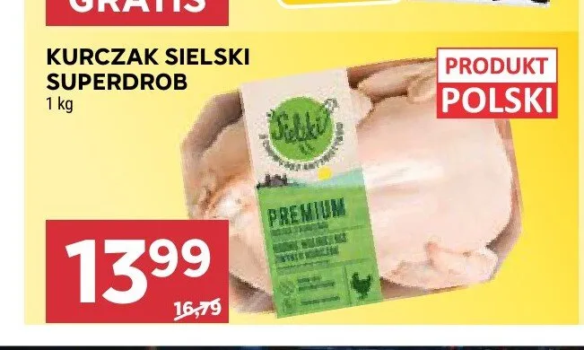 Kurczak Sielski Superdrob promocja w Stokrotka