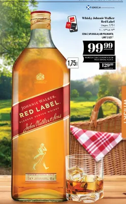 Whisky Johnnie Walker Red Label promocja w POLOmarket