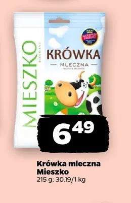Krówka mleczna Mieszko promocja w Netto