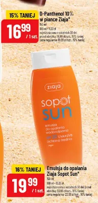 Emulsja do opalania promocja w POLOmarket