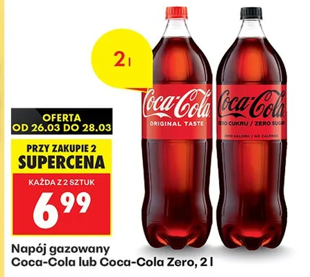 Napój gazowany promocja w Biedronka