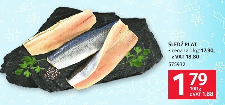 Śledź płat promocja w Selgros