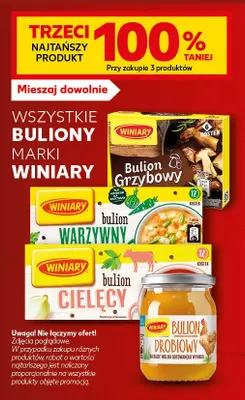 Bulion warzywny Winiary promocja w Kaufland
