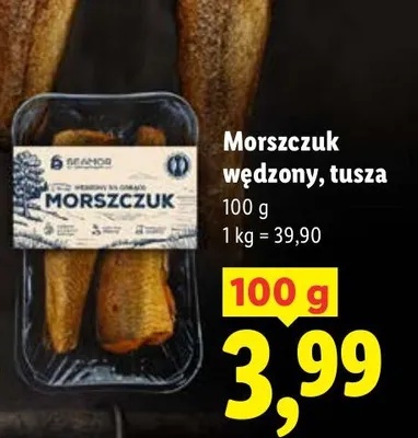 Morszczuk wędzony, tusza promocja w Lidl