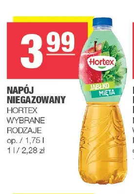 Napój niegazowany Hortex promocja w SPAR