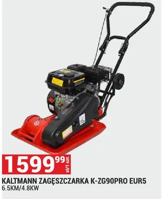 Zagęszczarka Kaltmann K-ZG90PRO EUR5 6.5KM/4.8KW promocja w Merkury Market