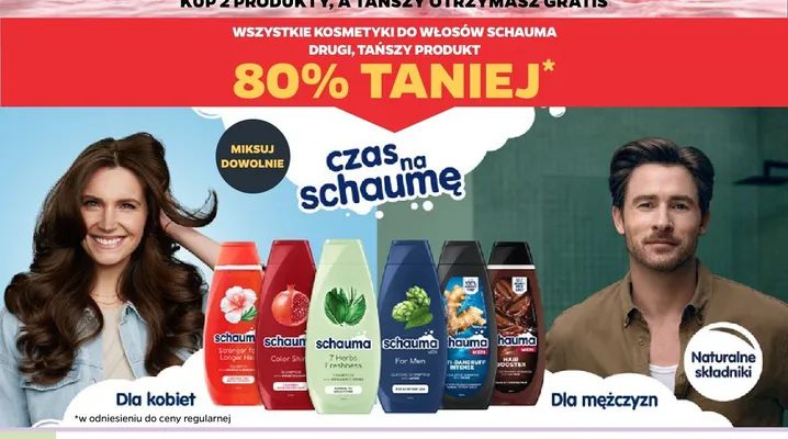 Szampon do włosów Schauma Color Shine promocja w Netto