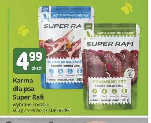 Karma dla psa Super Rafi promocja w Marketvita