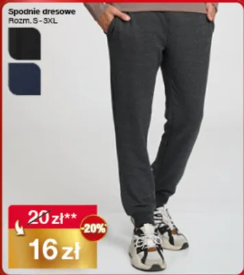 Spodnie dresowe promocja w Woolworth