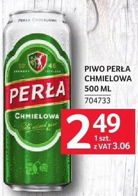 Piwo Perła Chmielowa promocja w Selgros