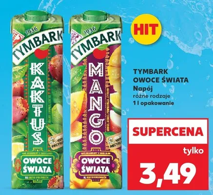 Napój owoce świata mango promocja w Kaufland