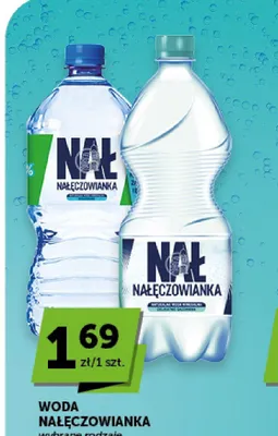 Woda mineralna Nałęczowianka gazowana promocja w ABC