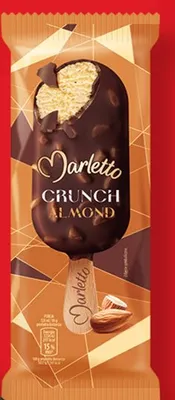 Lody Crunch Almond na patyku promocja w Biedronka