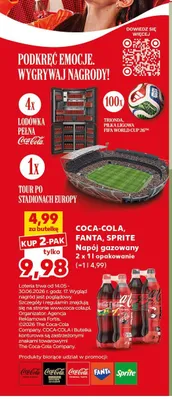 Napój gazowany Coca-Cola 2-pak promocja w Kaufland