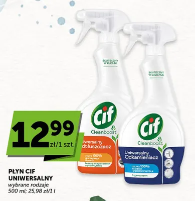 Płyn Cif uniwersalny promocja w ABC