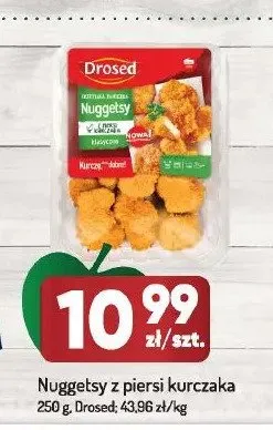 Nuggetsy z piersi kurczaka Drosed promocja w Avita
