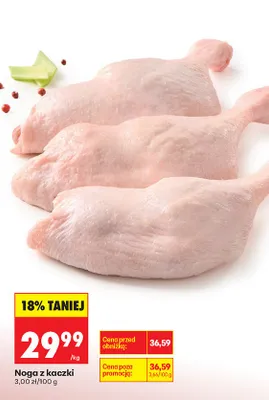 Noga z kaczki promocja w Biedronka