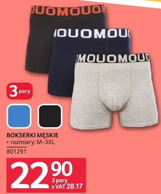 Bokserki męskie promocja w Selgros