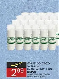 Wkład do zniczy Laura 14 Valena Plus 4 dni promocja w Wafelek