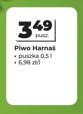 Piwo Harnaś promocja w Odido