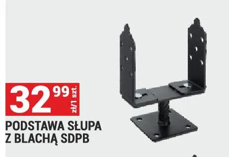 Podstawa słupa z blacha SDPB promocja w Merkury Market