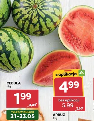 Arbuz promocja w Stokrotka
