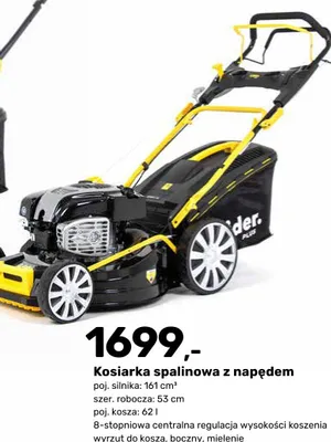 Kosiarka spalinowa z napędem promocja w Bricomarche