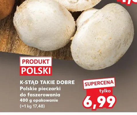 Pieczarki polskie do faszerowania promocja w Kaufland