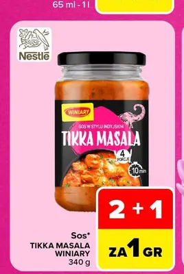Sos Tikka Masala Winiary promocja w Carrefour