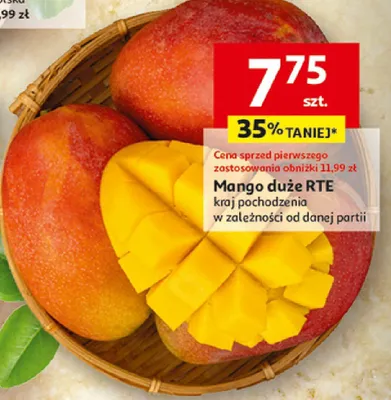 Mango duże RTE promocja w Auchan