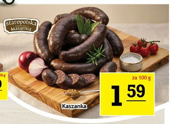 Kaszanka Staropolska Masarnia promocja w Gram Market