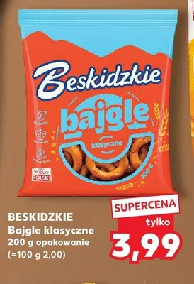 Bajgle klasyczne Beskidzkie promocja w Kaufland